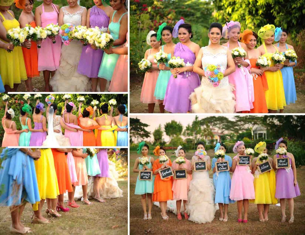 pastel color wedding