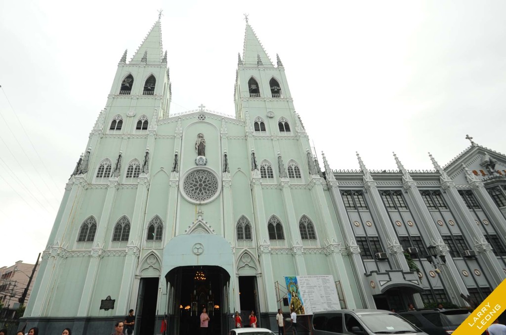 san sebastian church wedding