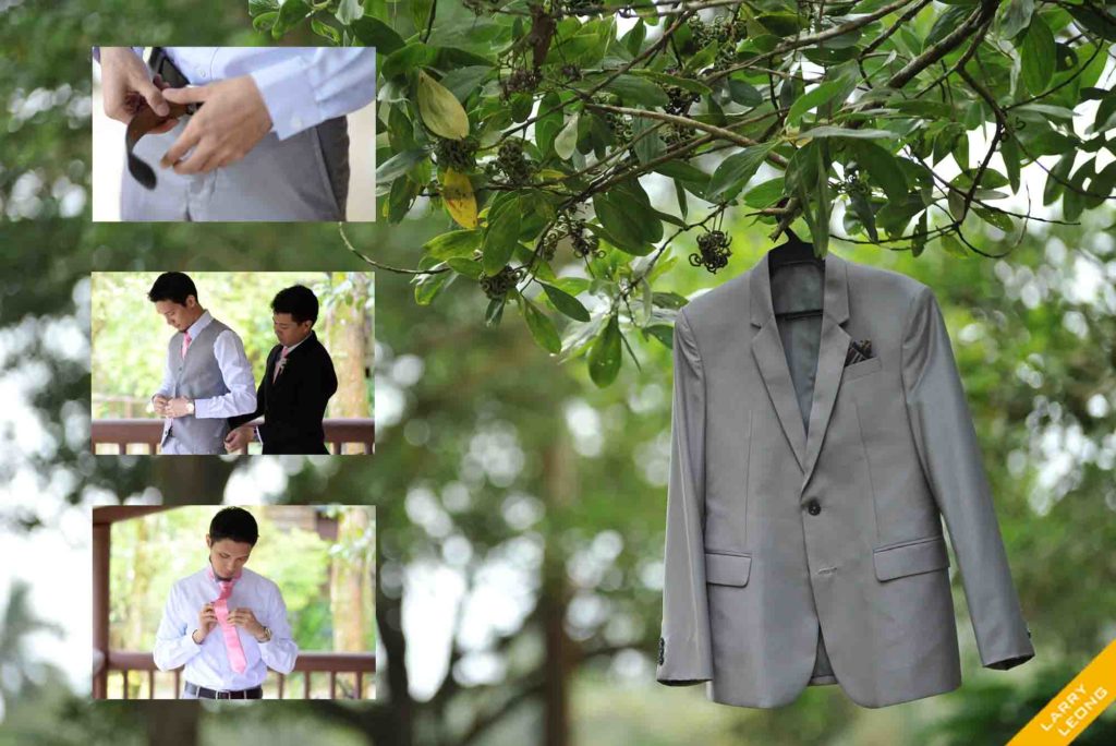 groom preparations