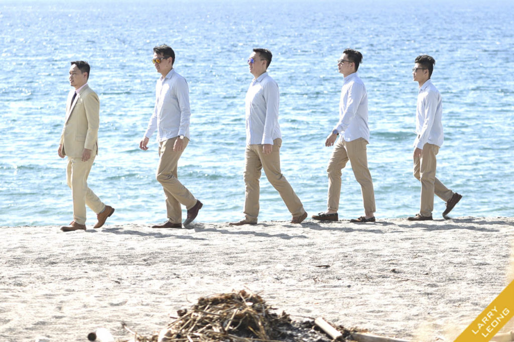 groomsmen beach wedding_philippines