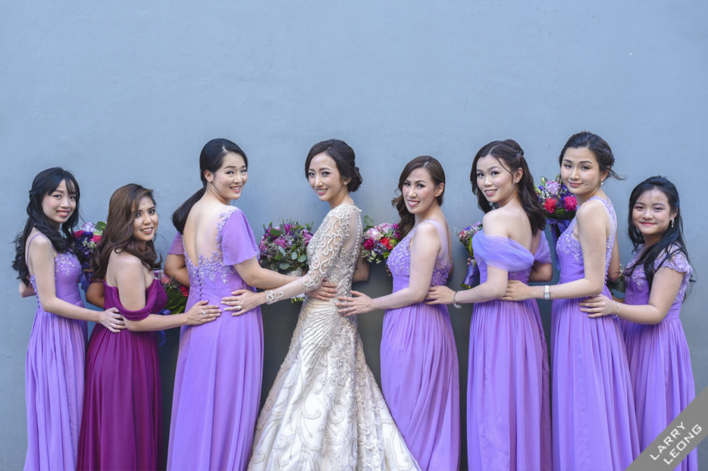 bridesmaid gowns