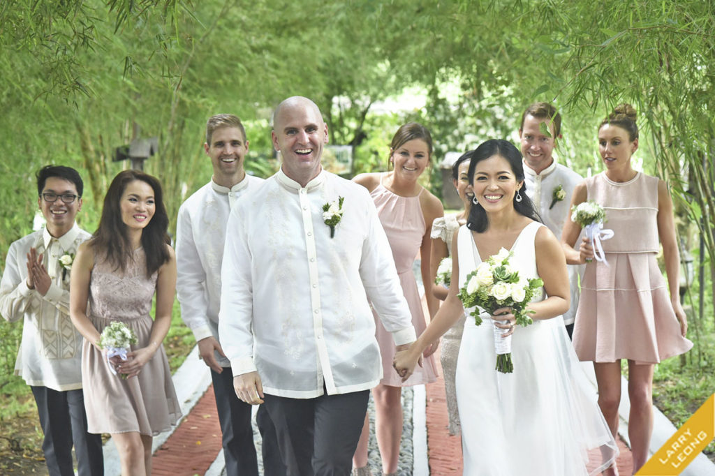 entourage gowns tagaytay batangas weddings