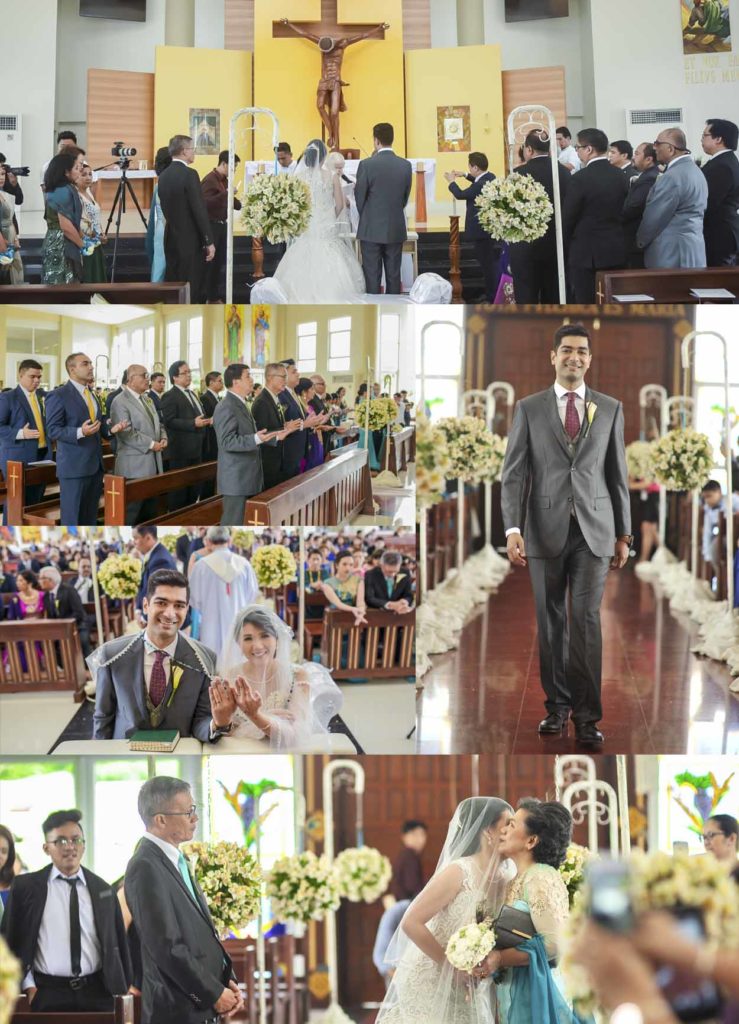 marriage ceremony alabang church