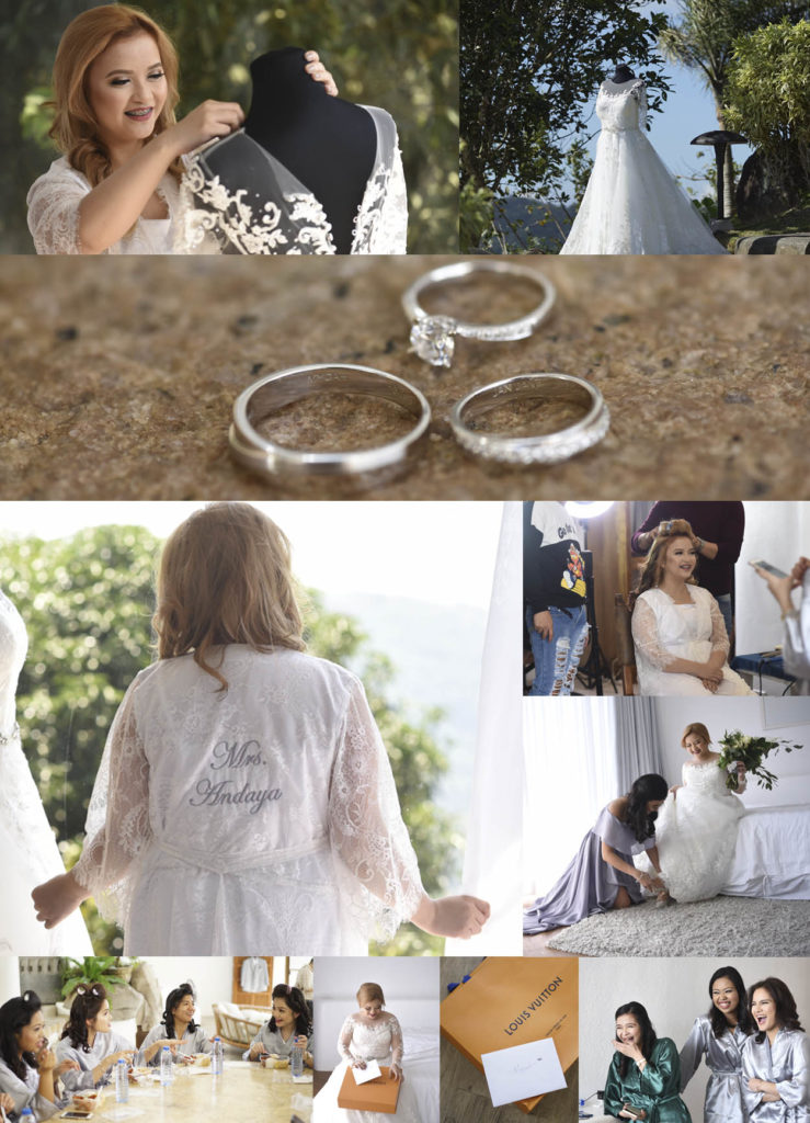 bride preparations