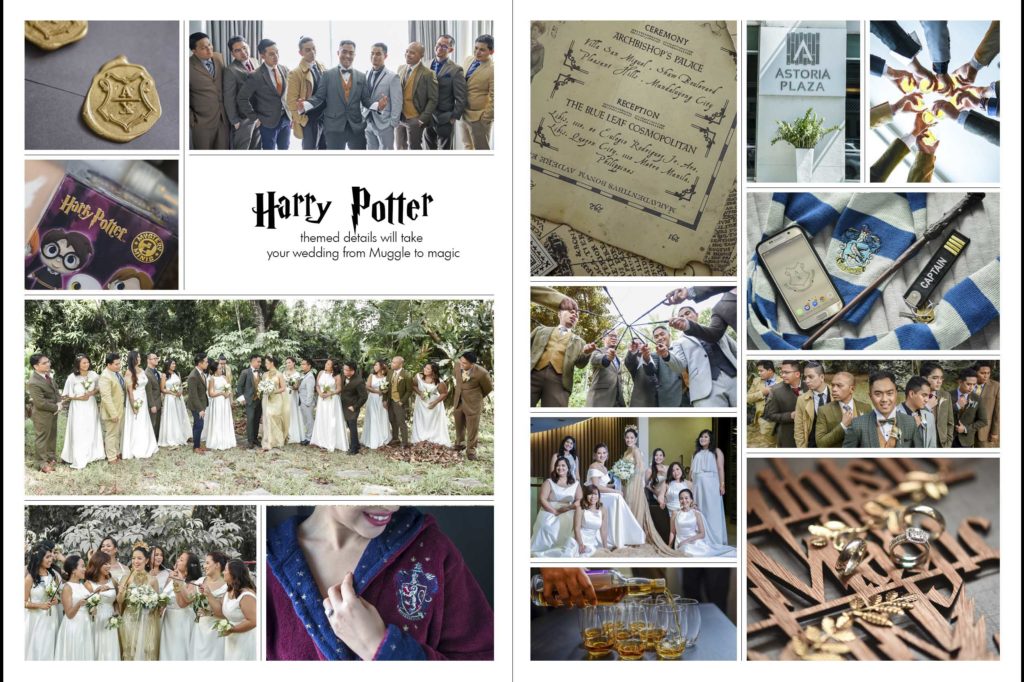 entourage harry potter wedding